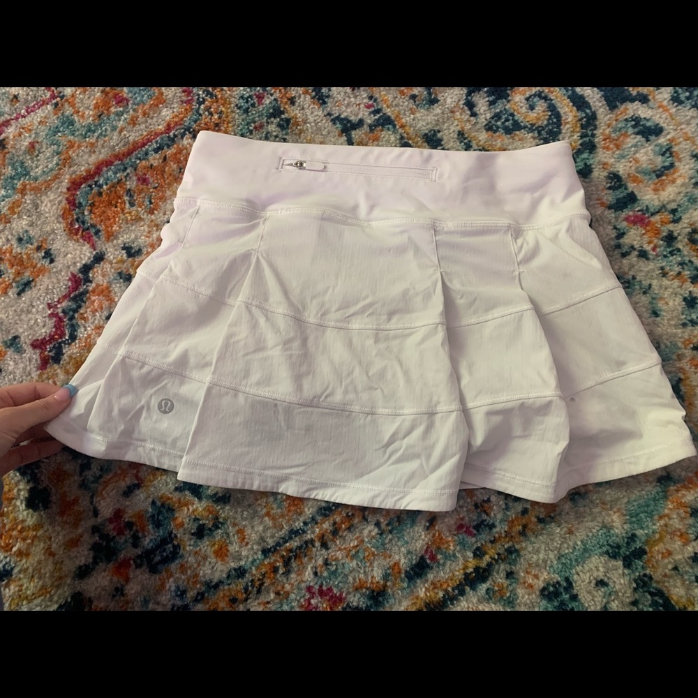 White lululemon skirt
